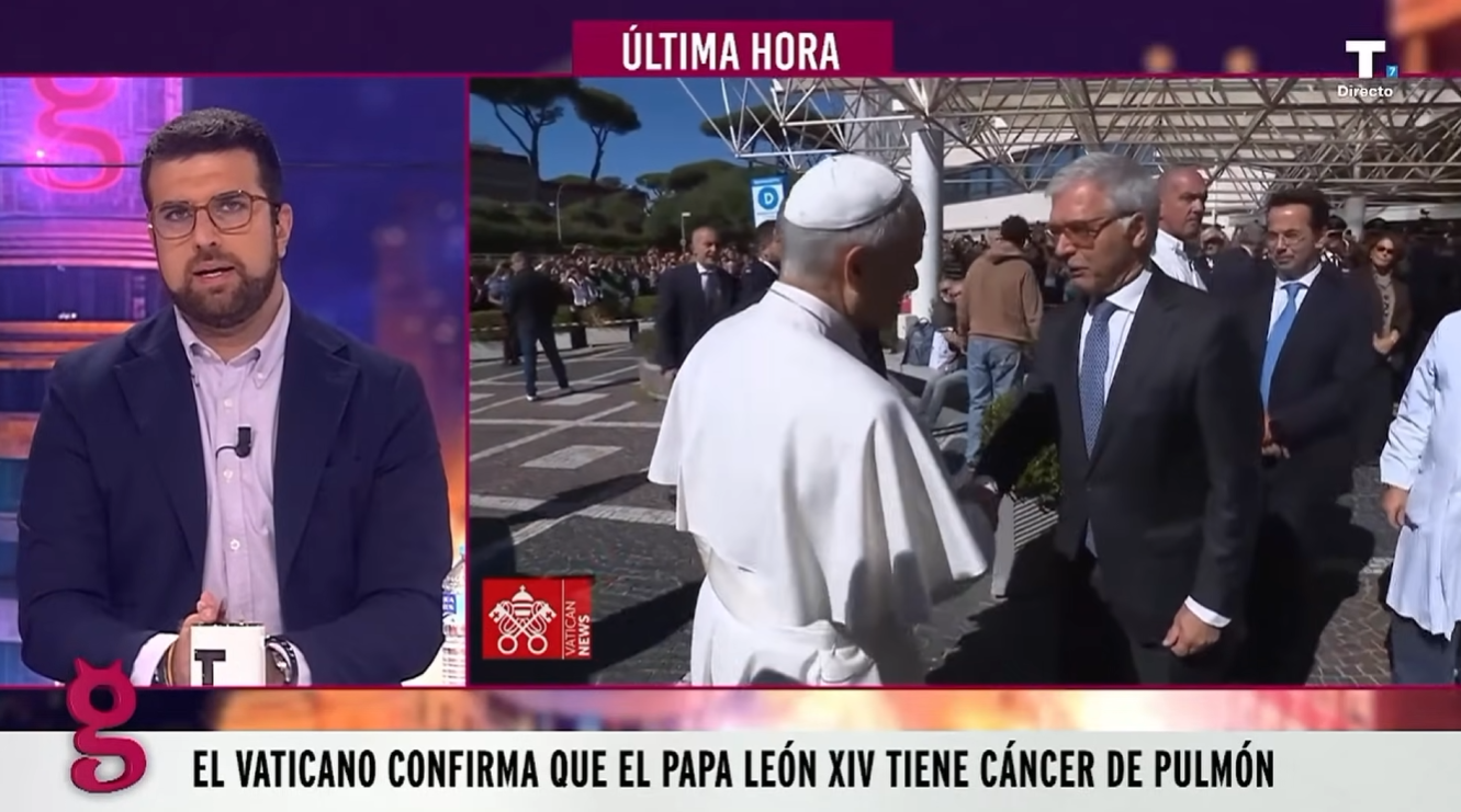 El Vaticano confirma que el Papa León XIV tiene cáncer de pulmón
