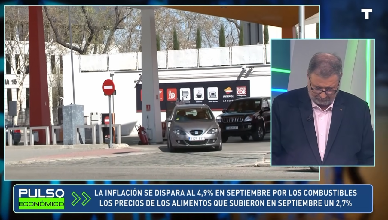 Los combustibles disparan la inflación al 4% y los alimentos suben un 2,7%