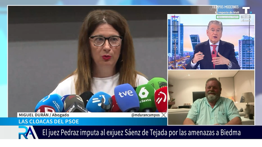 Miguel Durán: «Biedma necesita el amparo del CGPJ e Interior ha tardado mucho en darle protección»