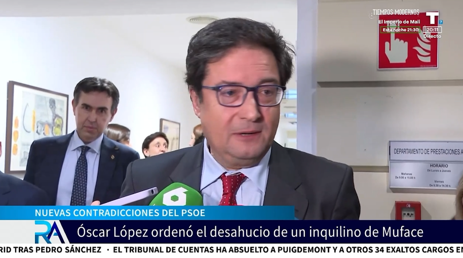 Montse Mínguez y Óscar López, en el punto de mira por la gestión de sus inmuebles