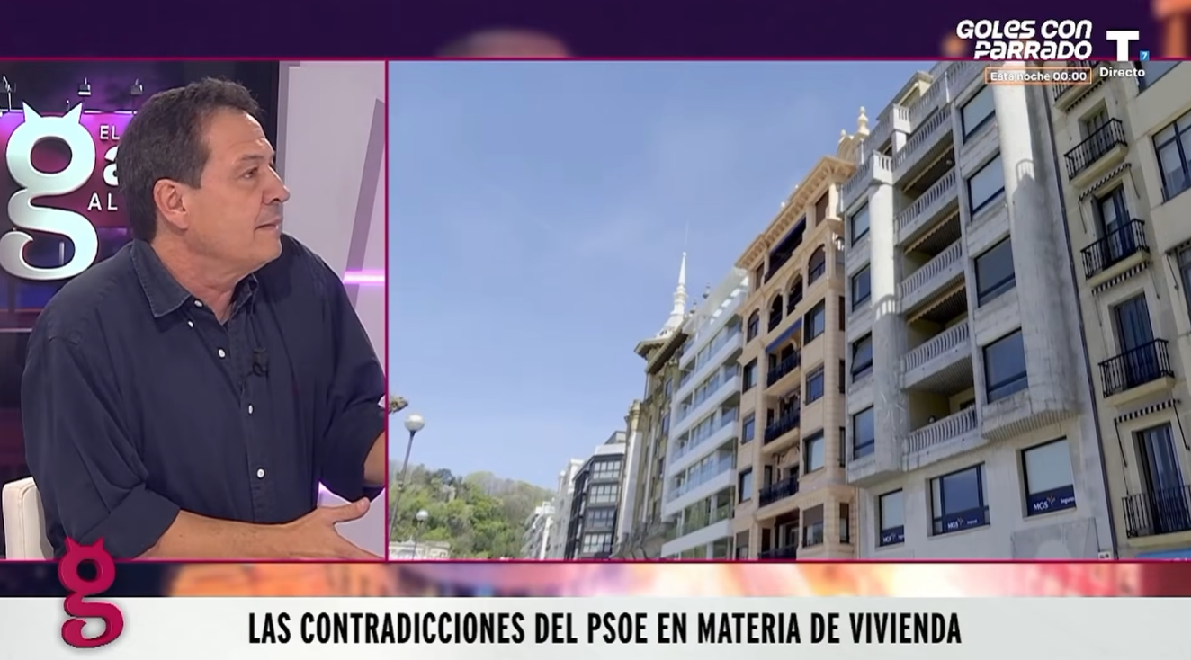 Fernando Paz explica el problema de la vivienda: inmigración, poca construcción y falta de energía