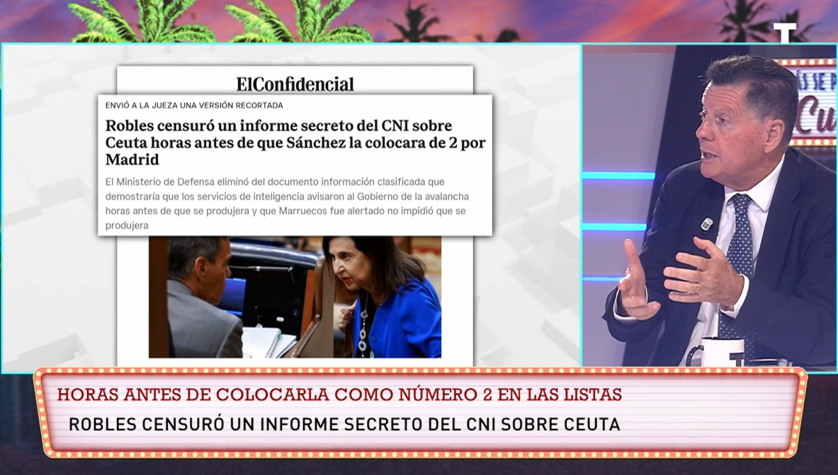 Alfonso Rojo: «Margarita Robles es más mala que el bicho que picó al tren»