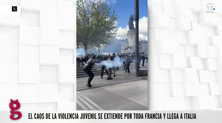 El caos de la multiculturalidad francesa se contagia a Italia