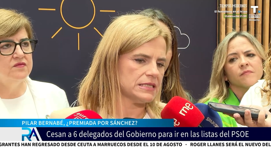 Cesan a 6 delegados del Gobierno para ir en las listas del PSOE para el 29-N