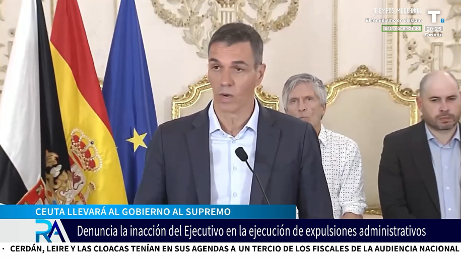 El Gobierno de Ceuta denunciará al Estado por no tramitar los expedientes de devolución de invasores