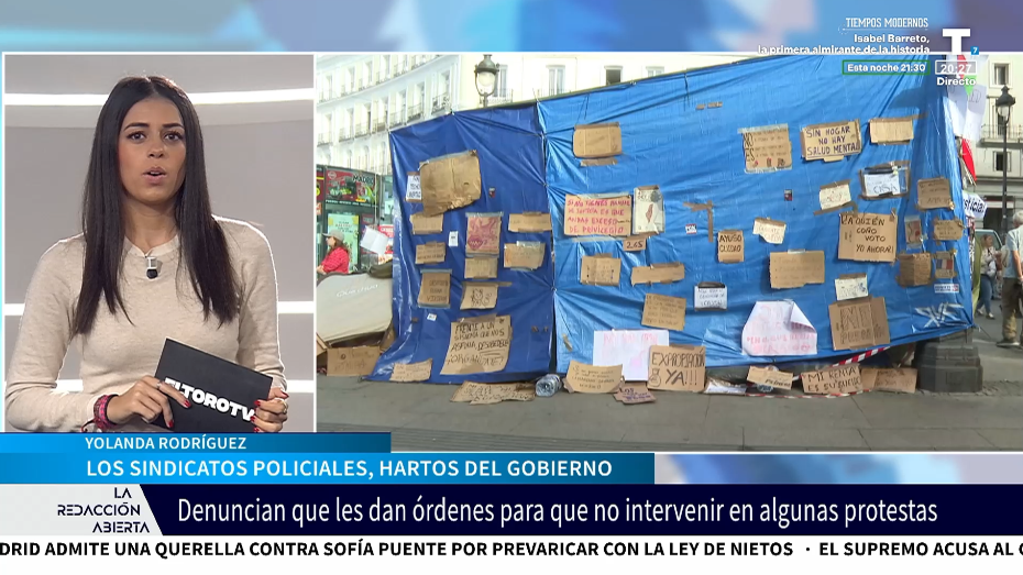 La doble vara de medir del Gobierno con las acampadas de Sol y Ferraz