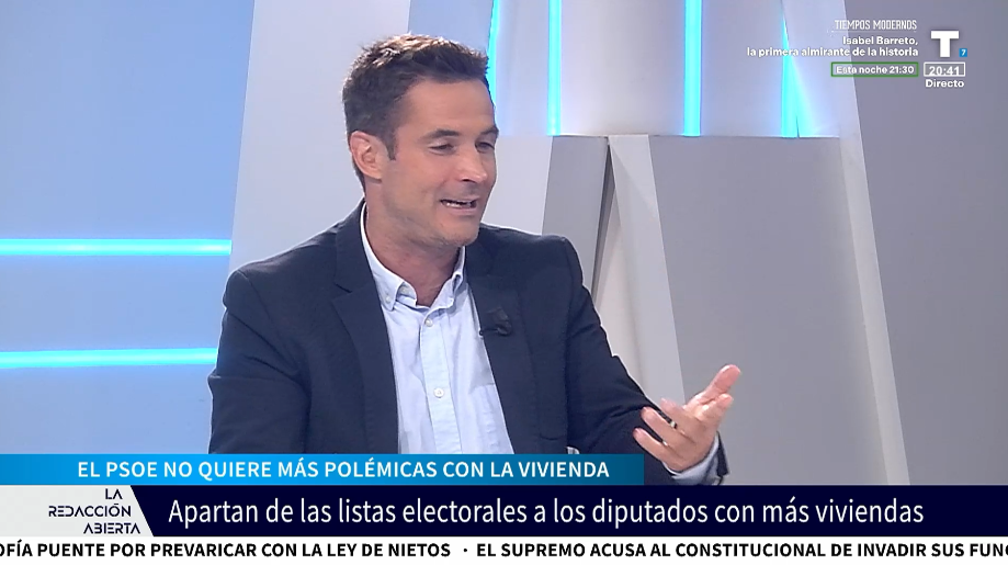 Roberto Granda: «En el PSOE el que menos tiene, tiene 9 viviendas»