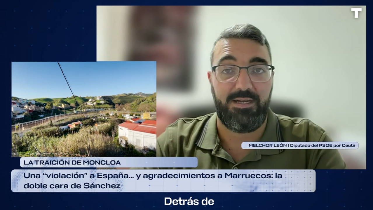 Melchor León, diputado del PSOE: «La invasión sigue en Ceuta, no hay normalidad»