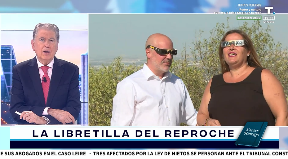 La libretilla del reproche de Xavier Horcajo: «Francisco Martín se está ganando el infierno»