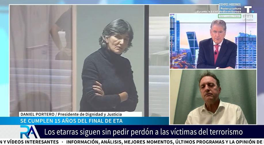 Daniel Portero: «La mitad de los asesinatos de ETA están sin resolver»