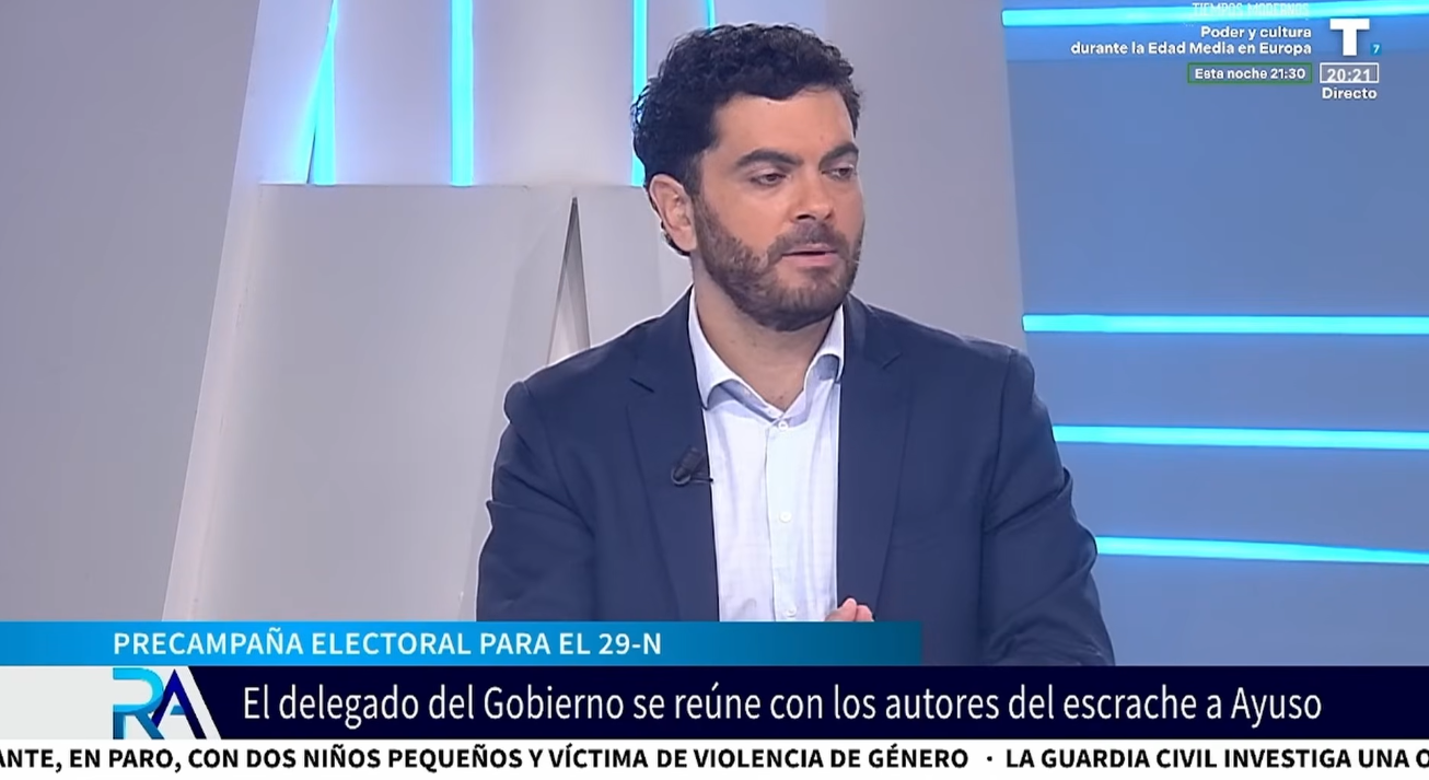 Javier Pérez (VOX): «Sánchez no tiene proyecto político y siembra la violencia»