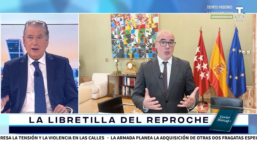 La libretilla del reproche de Xavier Horcajo: «Adiós y hasta luego Francisco Martín»
