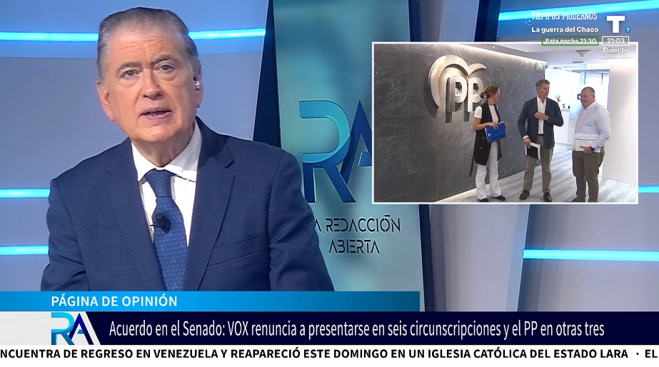 PP y VOX sacrifican candidaturas para arrebatar el control del Senado a la izquierda