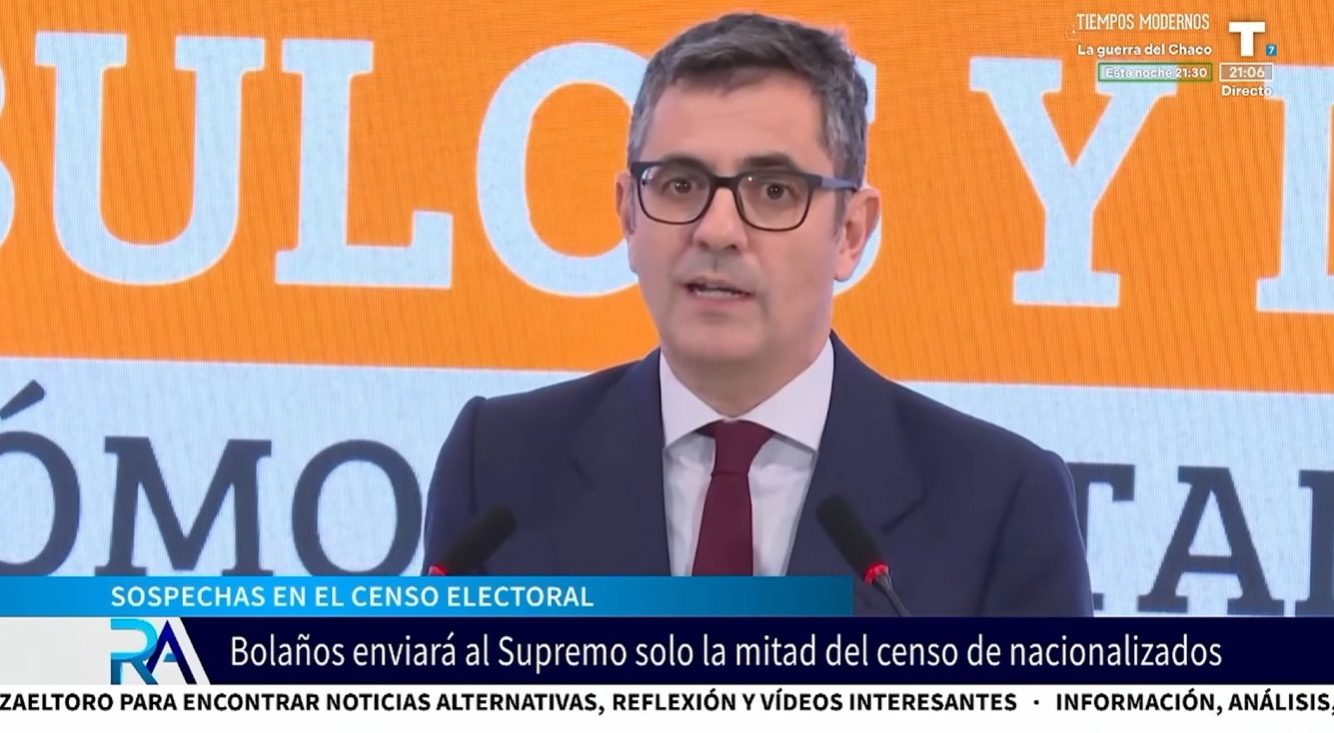 Las trabas de Albares y Bolaños para entregar el listado de la ‘Ley de nietos’