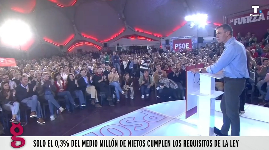 Solo el 0,3% de los «nietos» cumplen los requisitos para votar el 29N