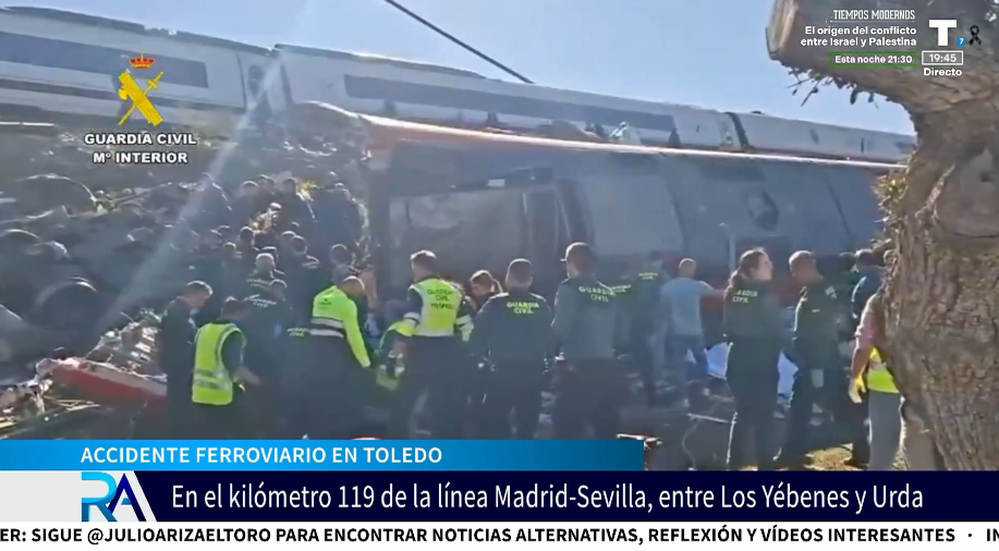 ¿Cómo ha sido el accidentre de trenes de Toledo? ¿mala señalización? ¿fallo humano?