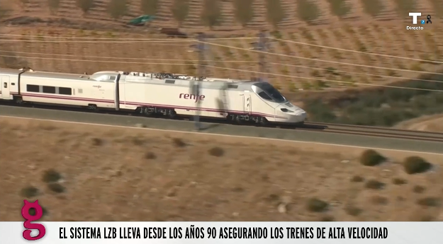 Cayó el sistema LZB, lo que dejó a los trenes en manos del centro de control de Adif
