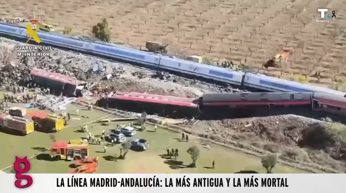 La línea Madrid-Andalucía: la más antigua, la más mortal y la menos cuidada