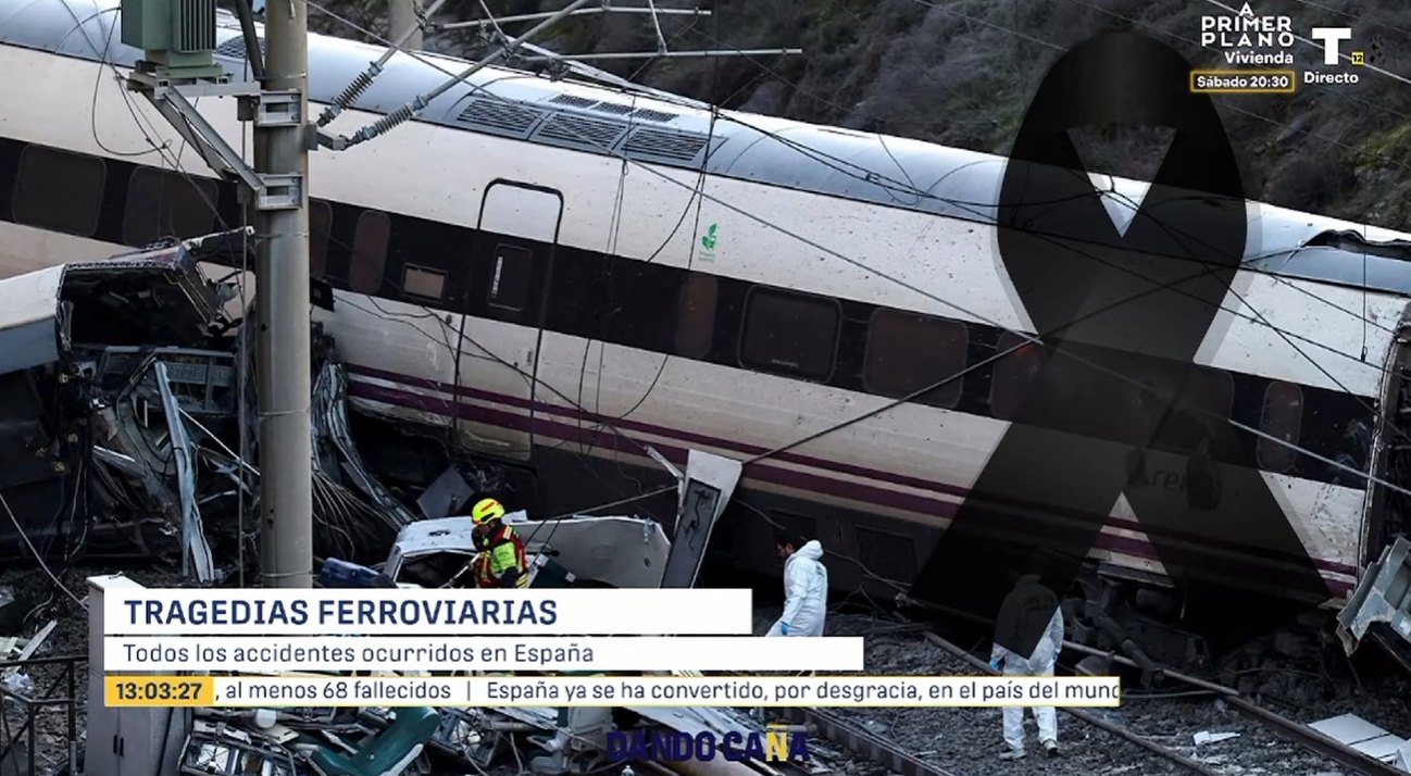 Nos hemos convertido en el país con más fallecidos por accidentes de tren