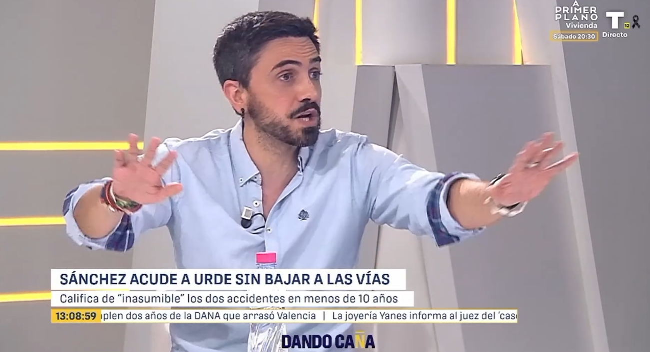Isaac Parejo contesta a Gabriel Rufián: «¡Se creen que somos unineuronales!»