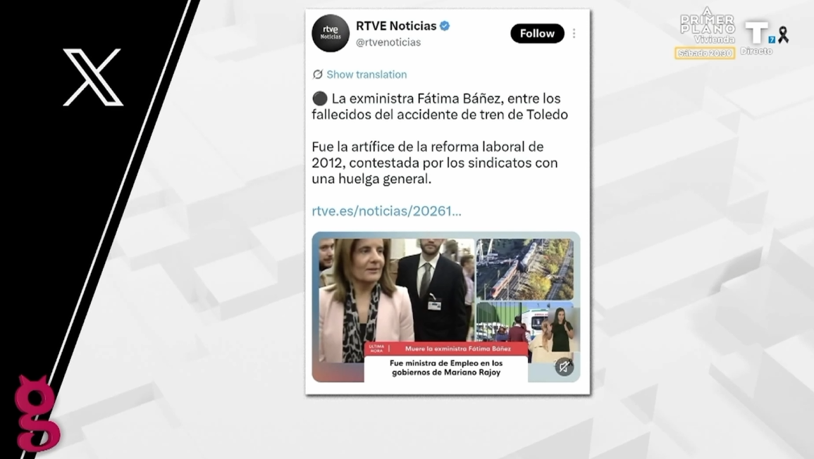 Esparza estalla contra RTVE: «Hay que ser un rojo de mierda miserable»