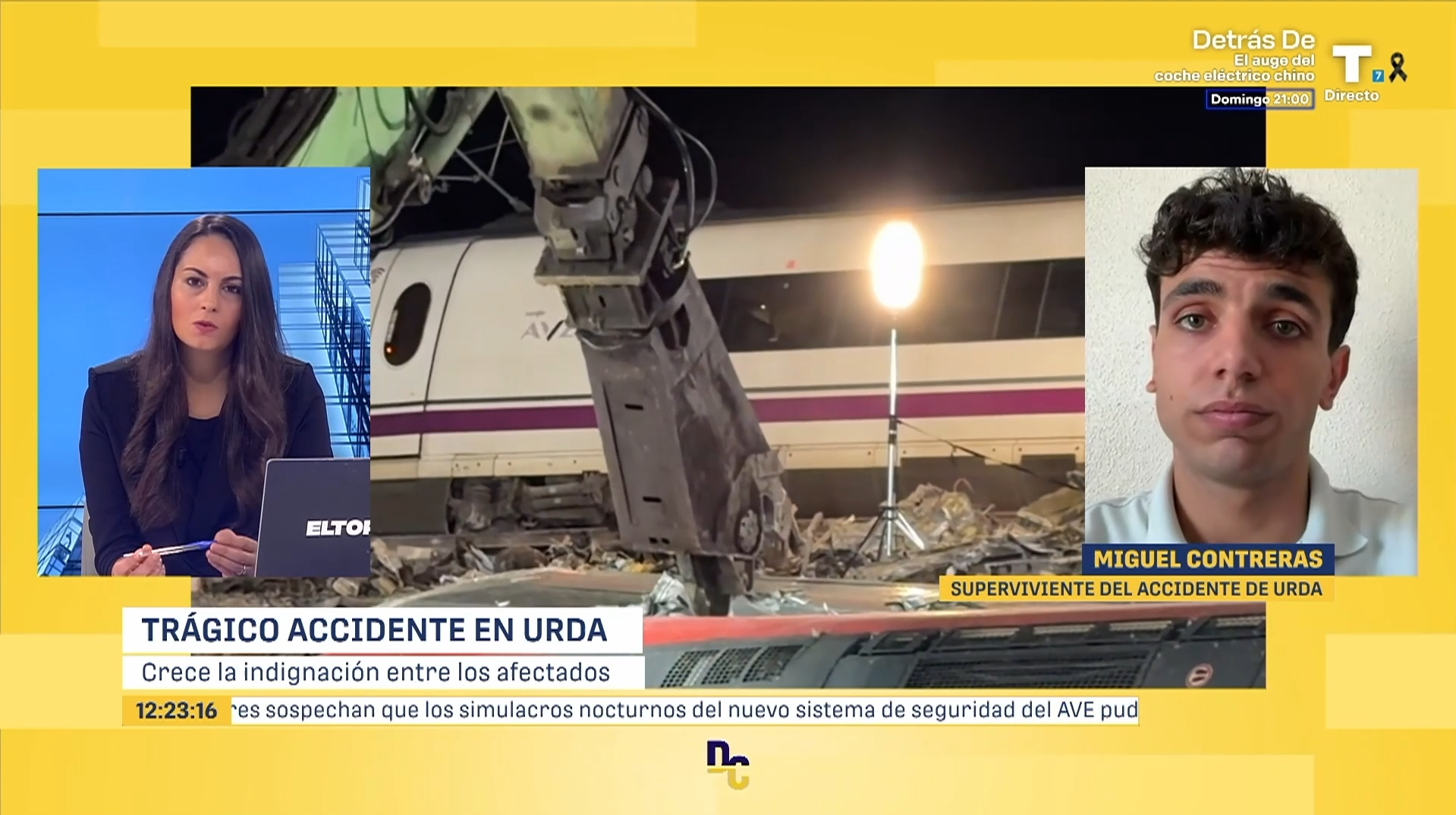 Miguel Contreras: «A ellos les damos igual, somos el pueblo contra ellos»