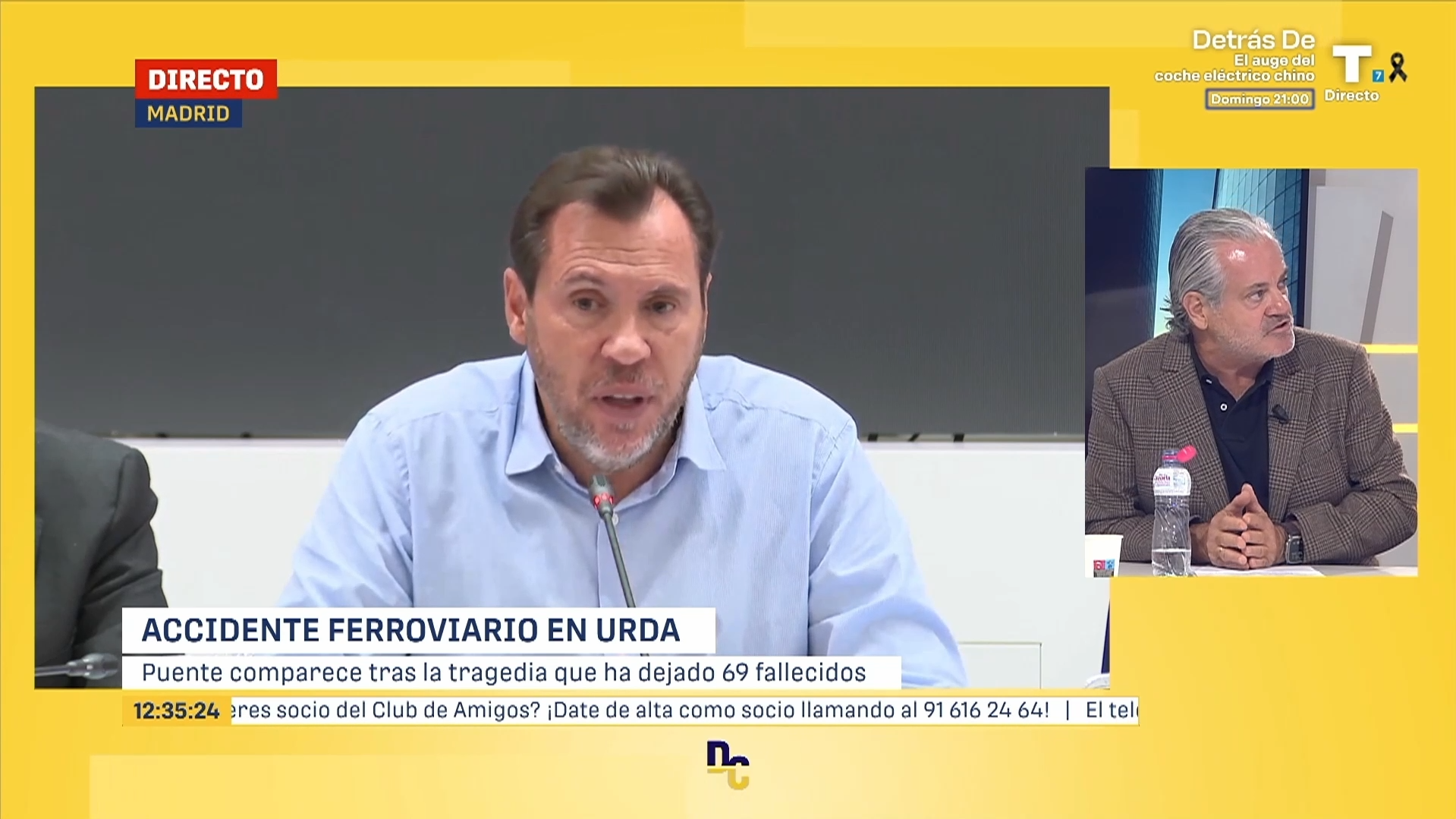 Marcos de Quinto planta cara a la izquierda: «Politizasteis la muerte de Maricarmen, sois unos sinvergüenzas»
