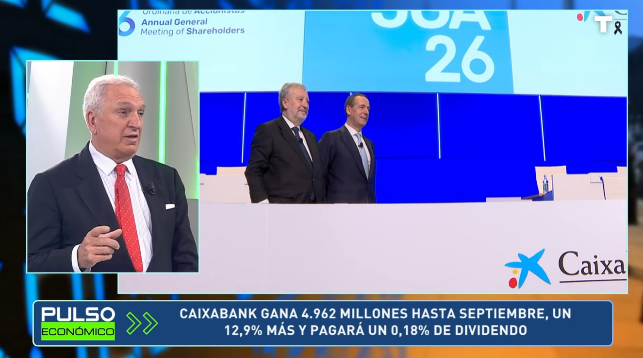 Caixabank gana 4.962 millones hasta septiembre, un 12,9% más